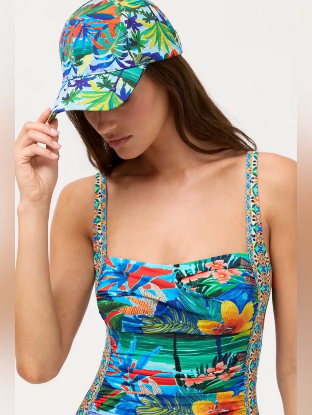 NWT Johnny Was Tropical Baseball Hat